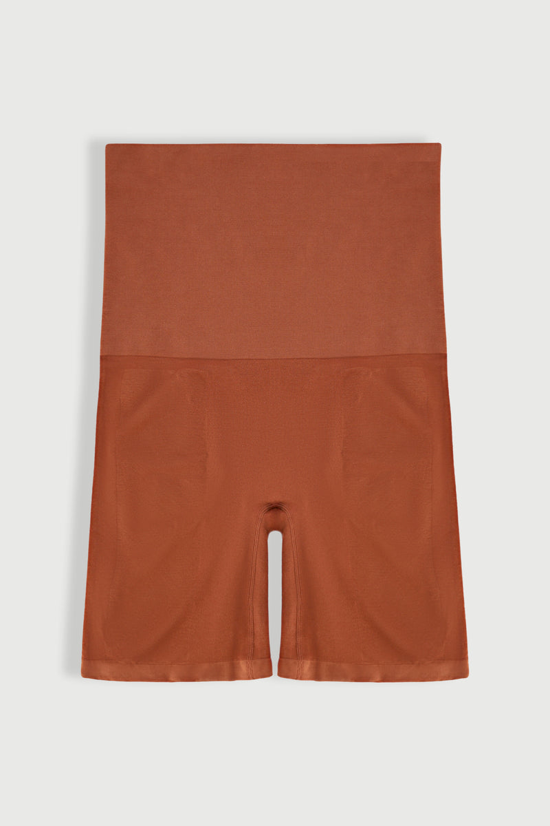 Seamless Long Leg Shaper - Mocha