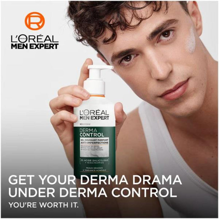 Men Expert Dermo Control Antiblemish Cleanser