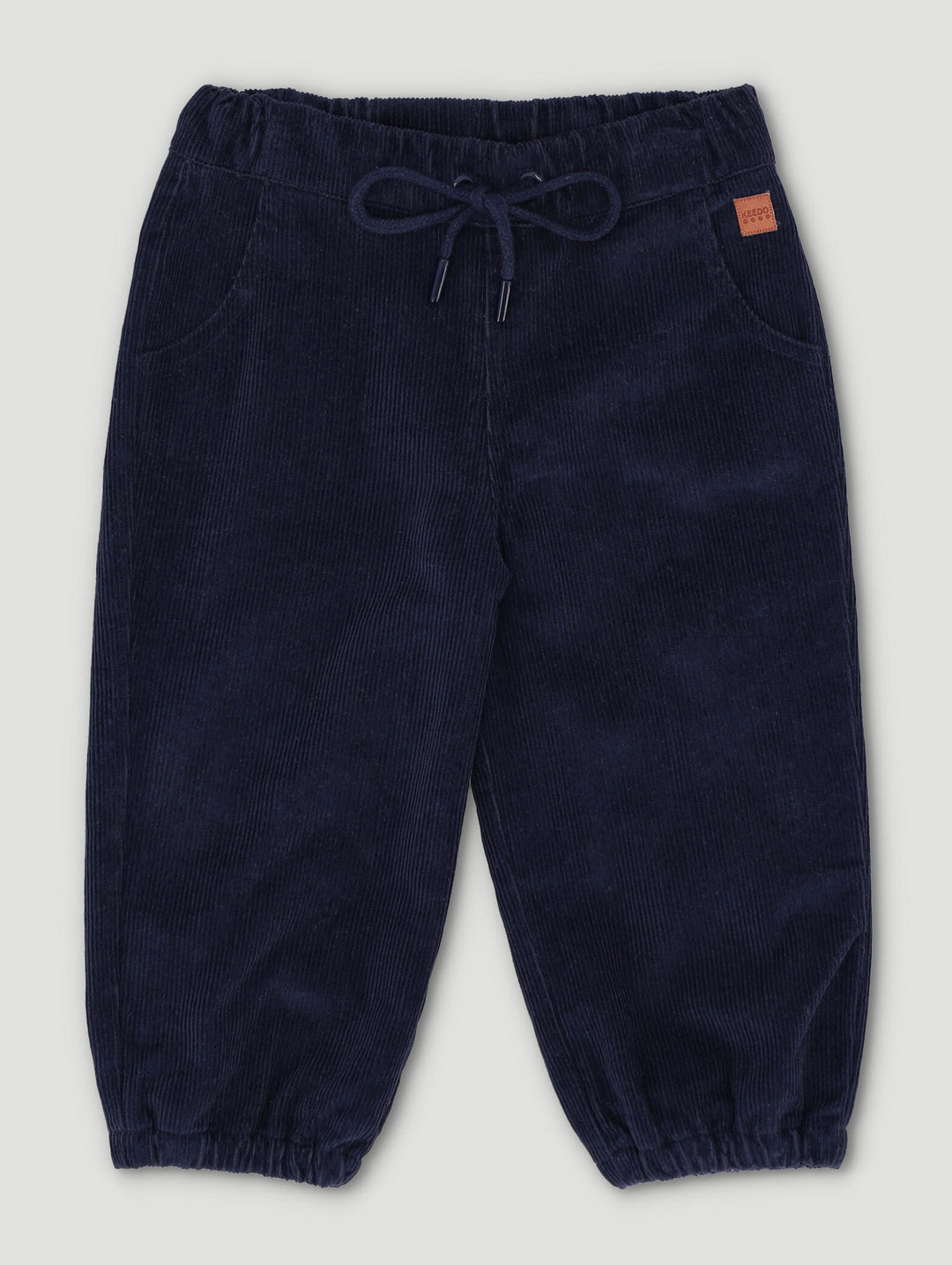 Keedo Baby Boys Peacoat Corduroy Pant - Navy