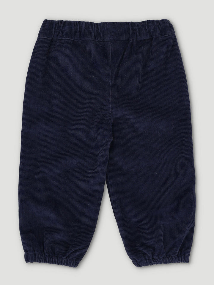 Keedo Baby Boys Peacoat Corduroy Pant - Navy