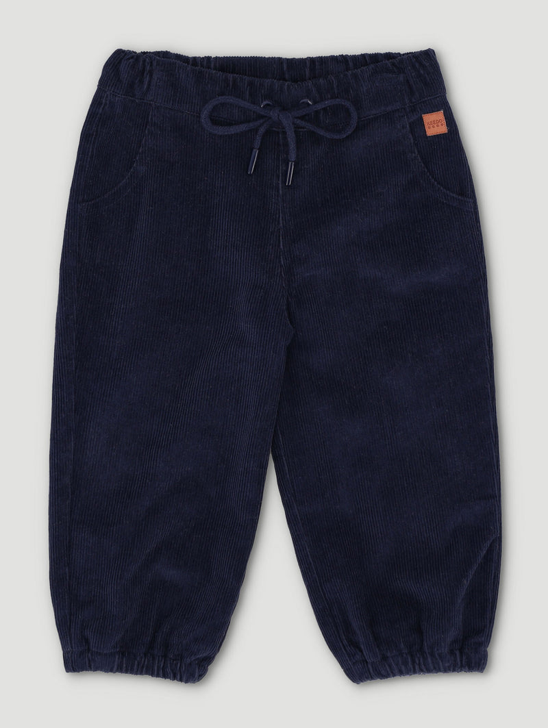 Keedo Baby Boys Peacoat Corduroy Pant - Navy