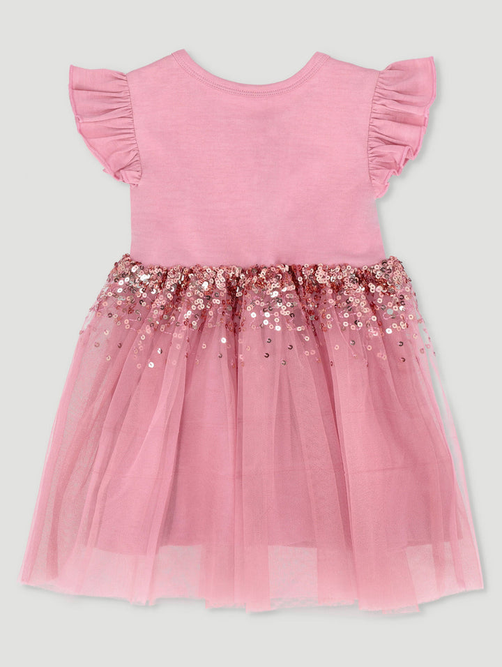 Keedo Baby Girls Jumper Dress - Pink