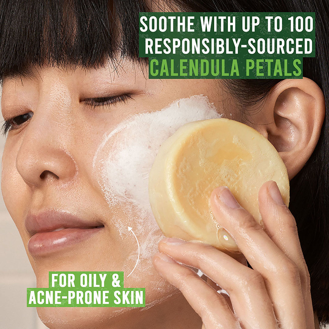 Calendula Calming & Soothing Concentrated Facial Cleansing Bar 100g