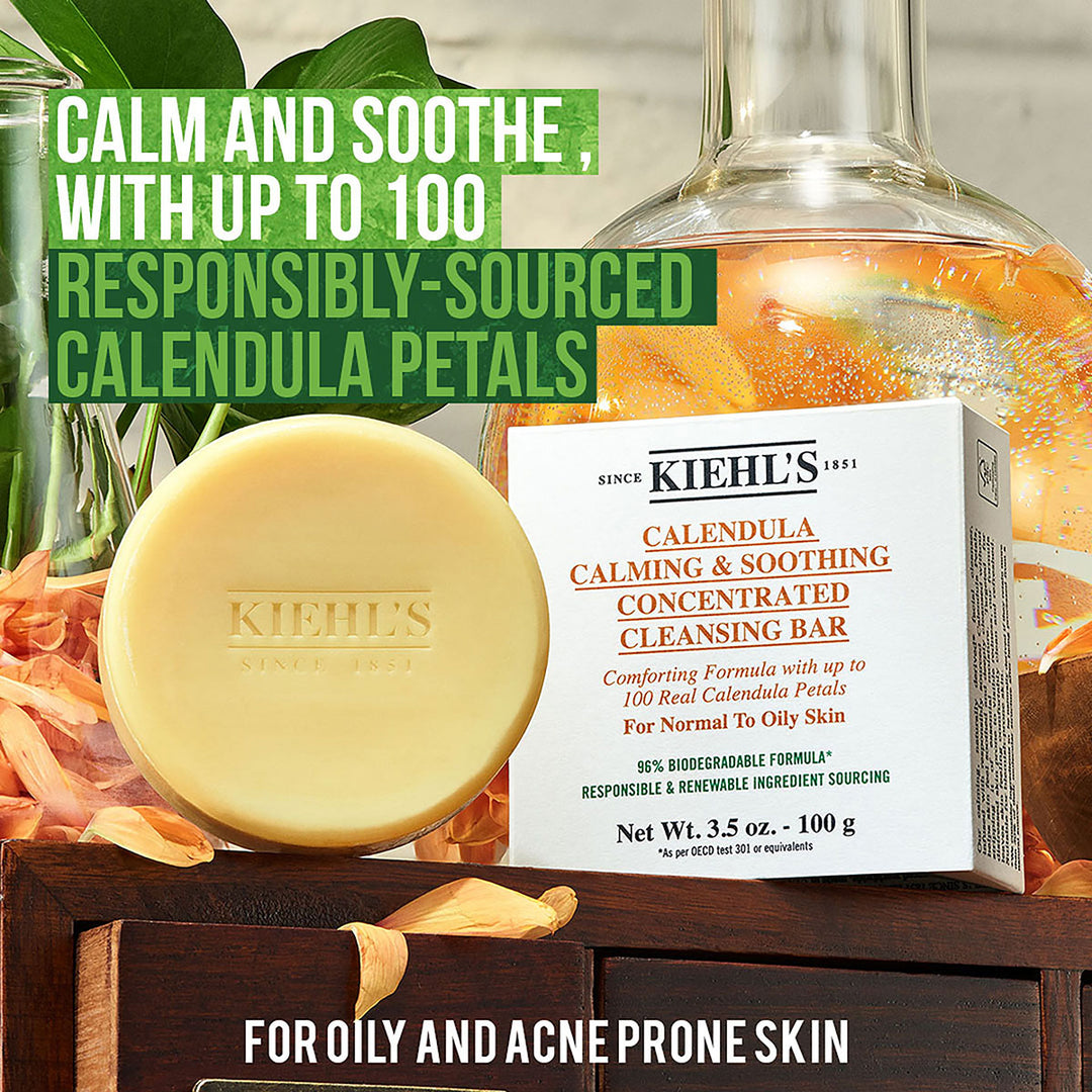 Calendula Calming & Soothing Concentrated Facial Cleansing Bar 100g