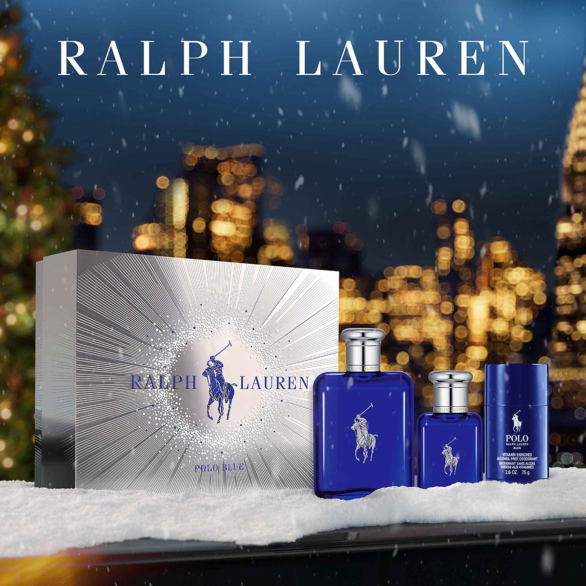 Mens Polo Blue Eau de Toilette Trio Gift Set – Edgars
