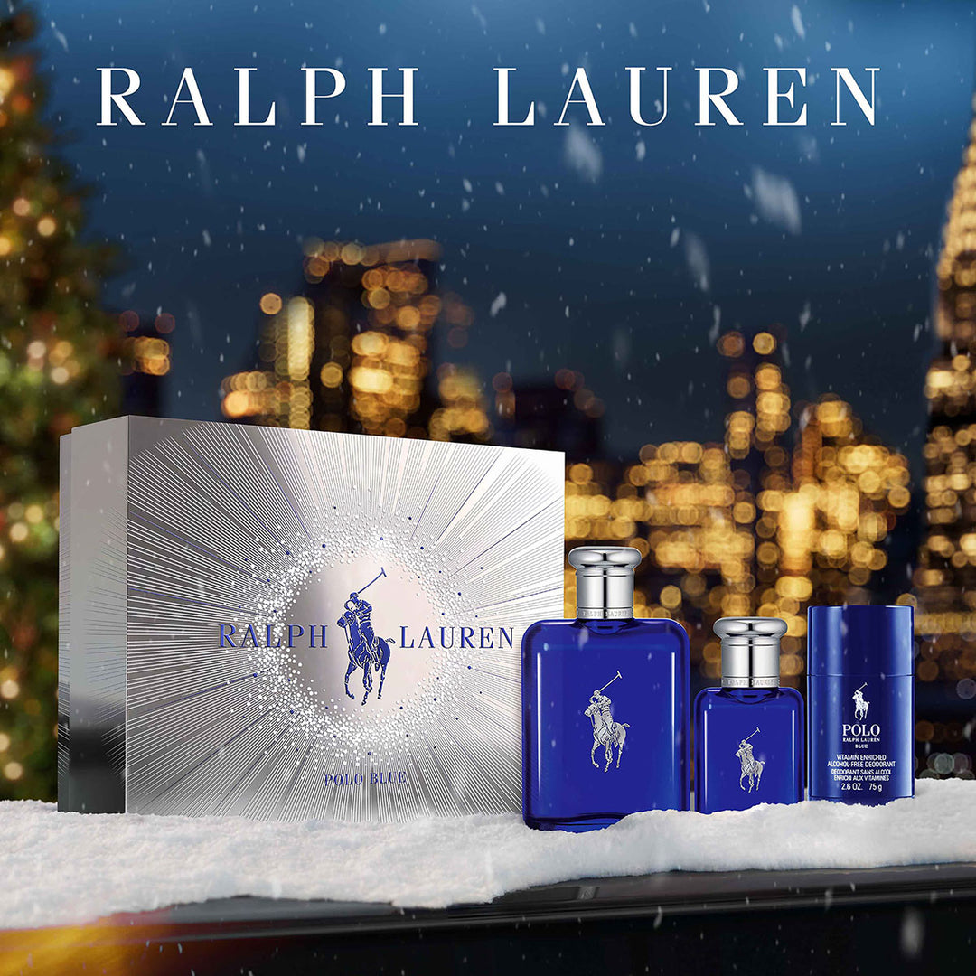 Polo Blue Eau de Toilette Trio Gift Set