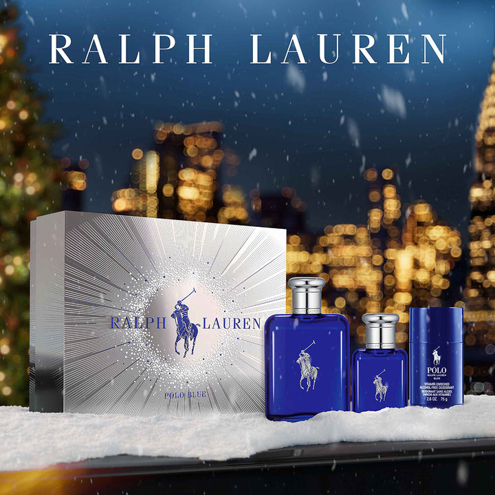 Polo Blue Eau de Toilette Trio Gift Set