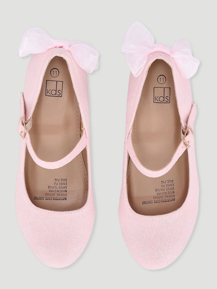 Pre-Girls Occasion Heel Pump - Pink