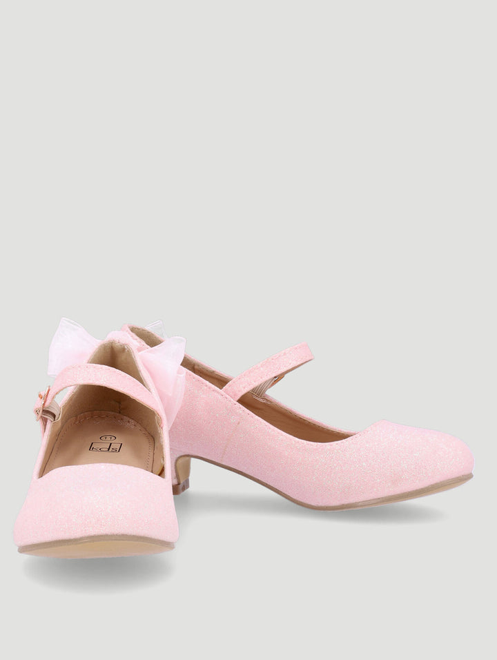 Pre-Girls Occasion Heel Pump - Pink