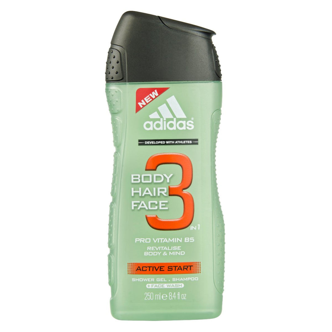 Active Start 3 in 1 Shower Gel 250ml