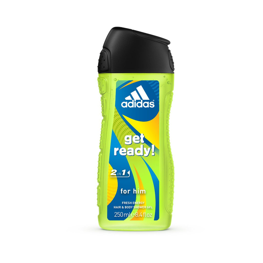 Get Ready 2 in 1 Shower Gel 250ml