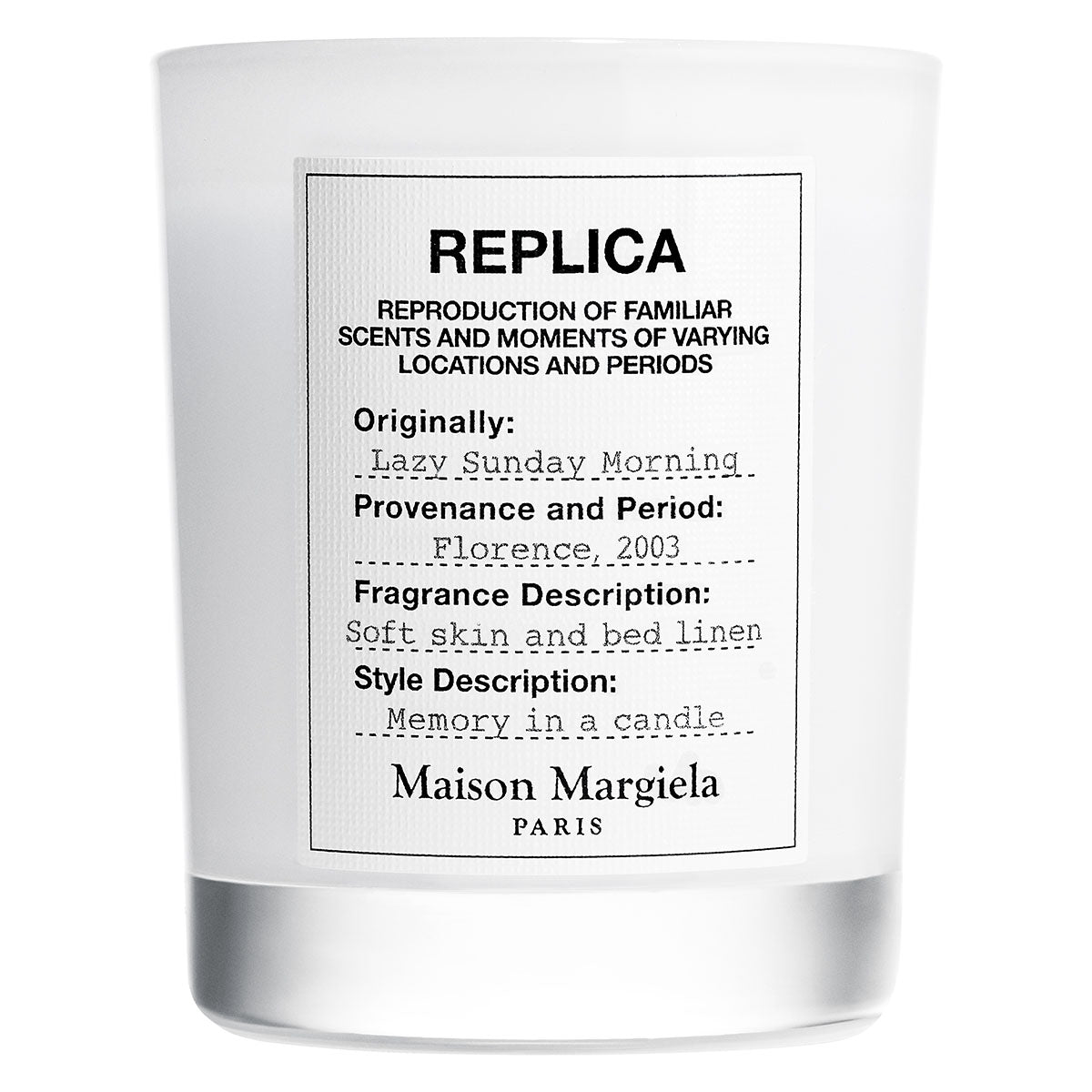 Replica Lazy Sunday Morning Scented Candle - 165g – Edgars