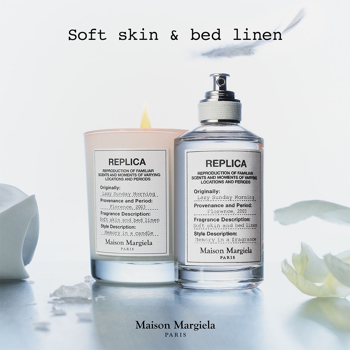 Replica Lazy Sunday Morning Scented Candle - 165g – Edgars