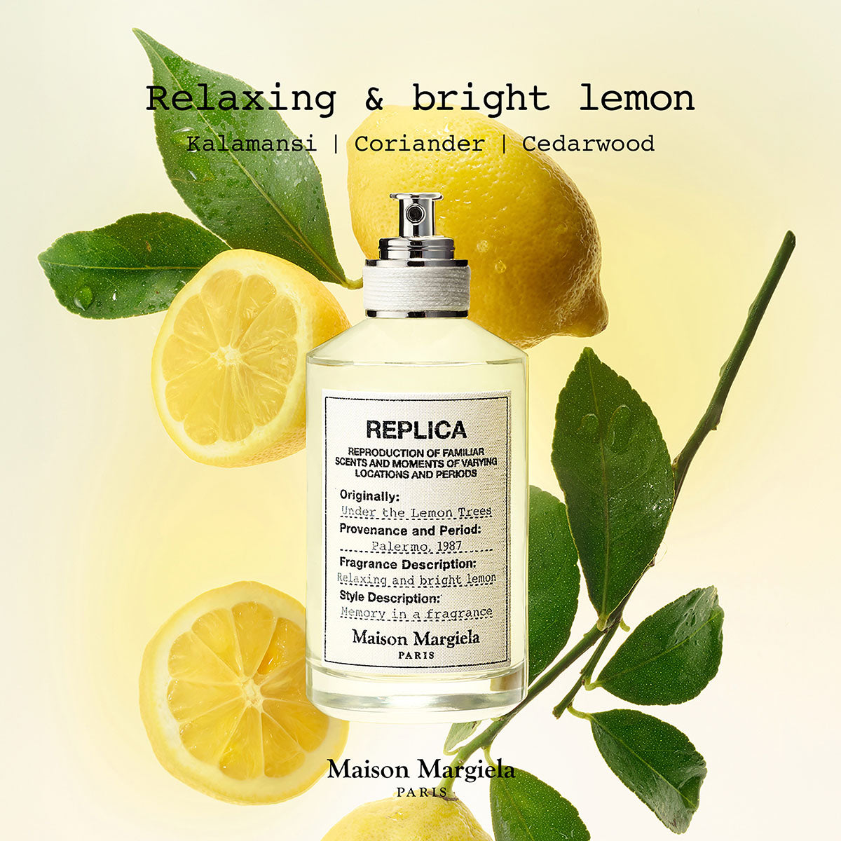 マルジェラ Under the Lemon Trees 100mL 超美品 Ladies Replica Under The Lemon Trees Eau de Toilette – Edgars