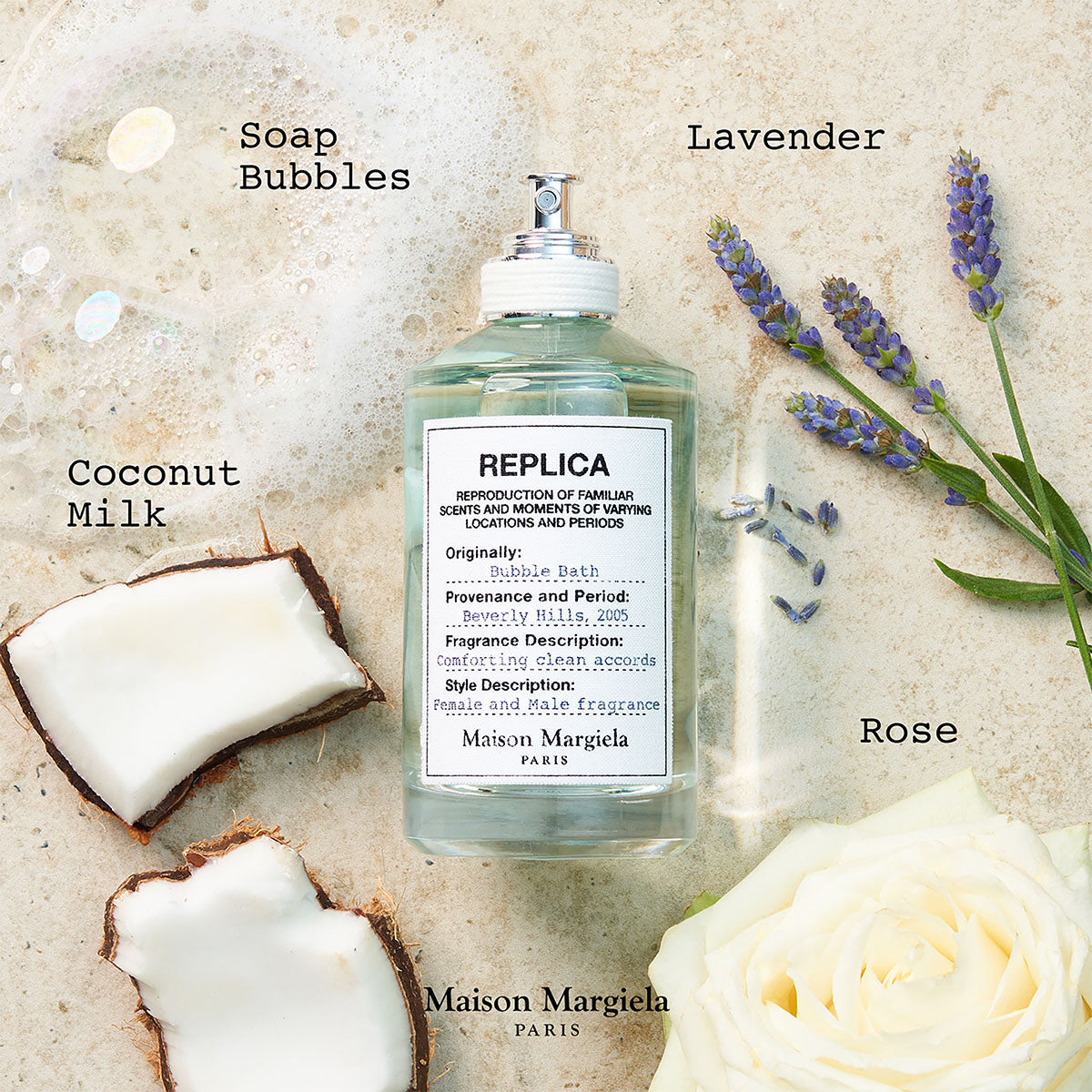 香水(ユニセックス) Maison Margiela Replica Bubbling Bath Ladies Replica Bubble Bath Eau de Toilette – Edgars
