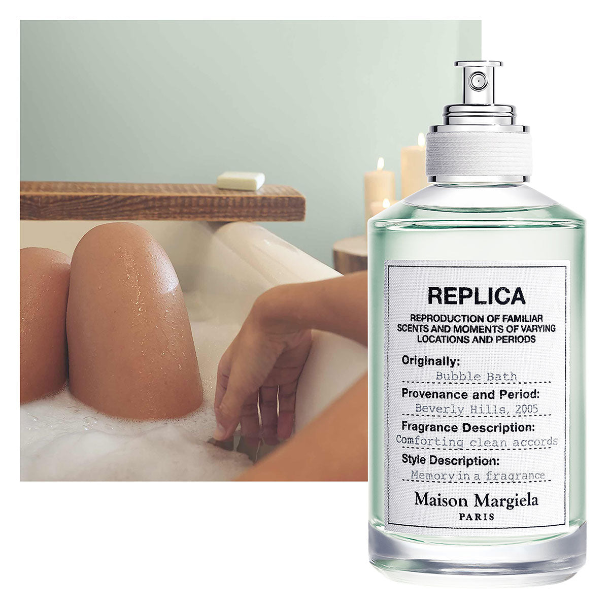 香水(ユニセックス) Maison Margiela REPLICA Bubble Bath 30ml Ladies Replica Bubble Bath Eau de Toilette – Edgars