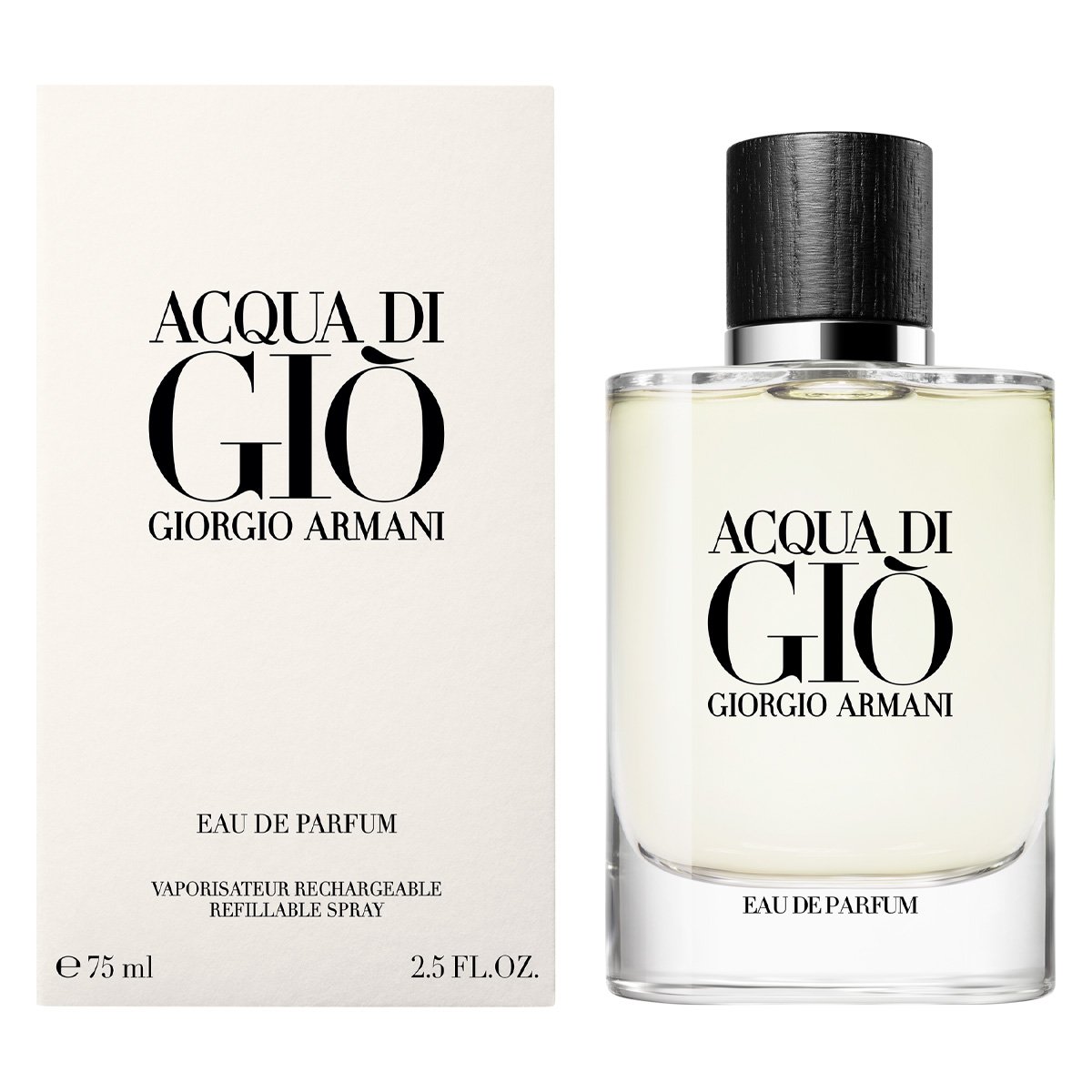 Mens Acqua di Gio Eau de Parfum Refillable – Edgars