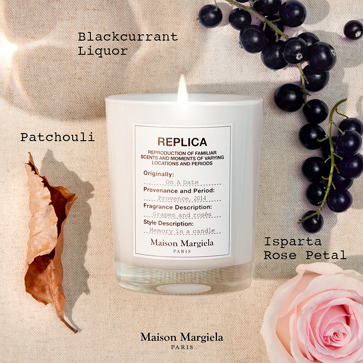 Replica On a Date Scented Candle - 165g – Edgars