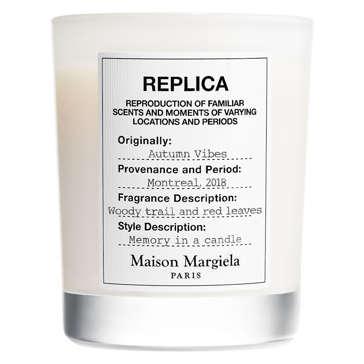 Replica Autumn Vibes Scented Candle - 165g – Edgars