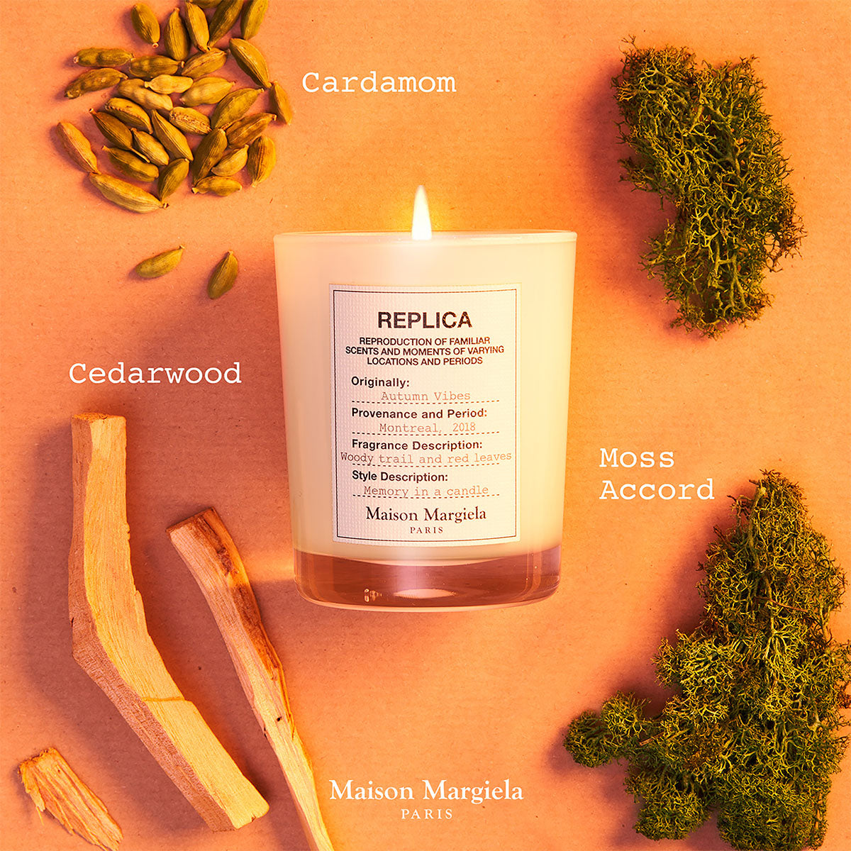 Replica Autumn Vibes Scented Candle - 165g – Edgars