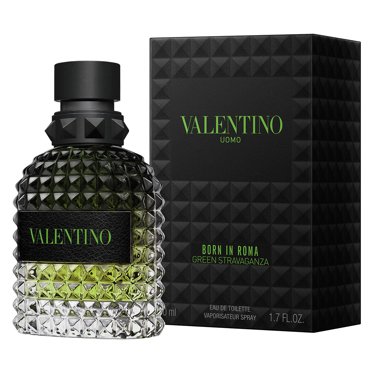 Mens Born In Roma Uomo Green Stravaganza Eau de Toilette – Edgars