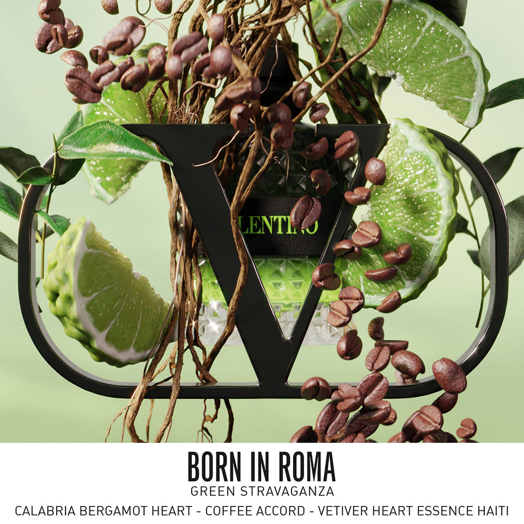 Born In Roma Uomo Green Stravaganza Eau de Toilette