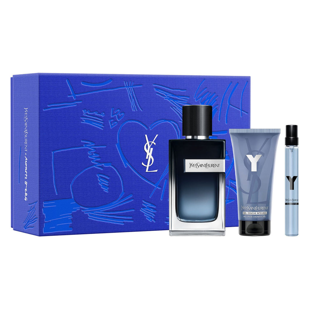 Mens YSL Y Eau de Pafrum 100ml Gift Set – Edgars - Main Image