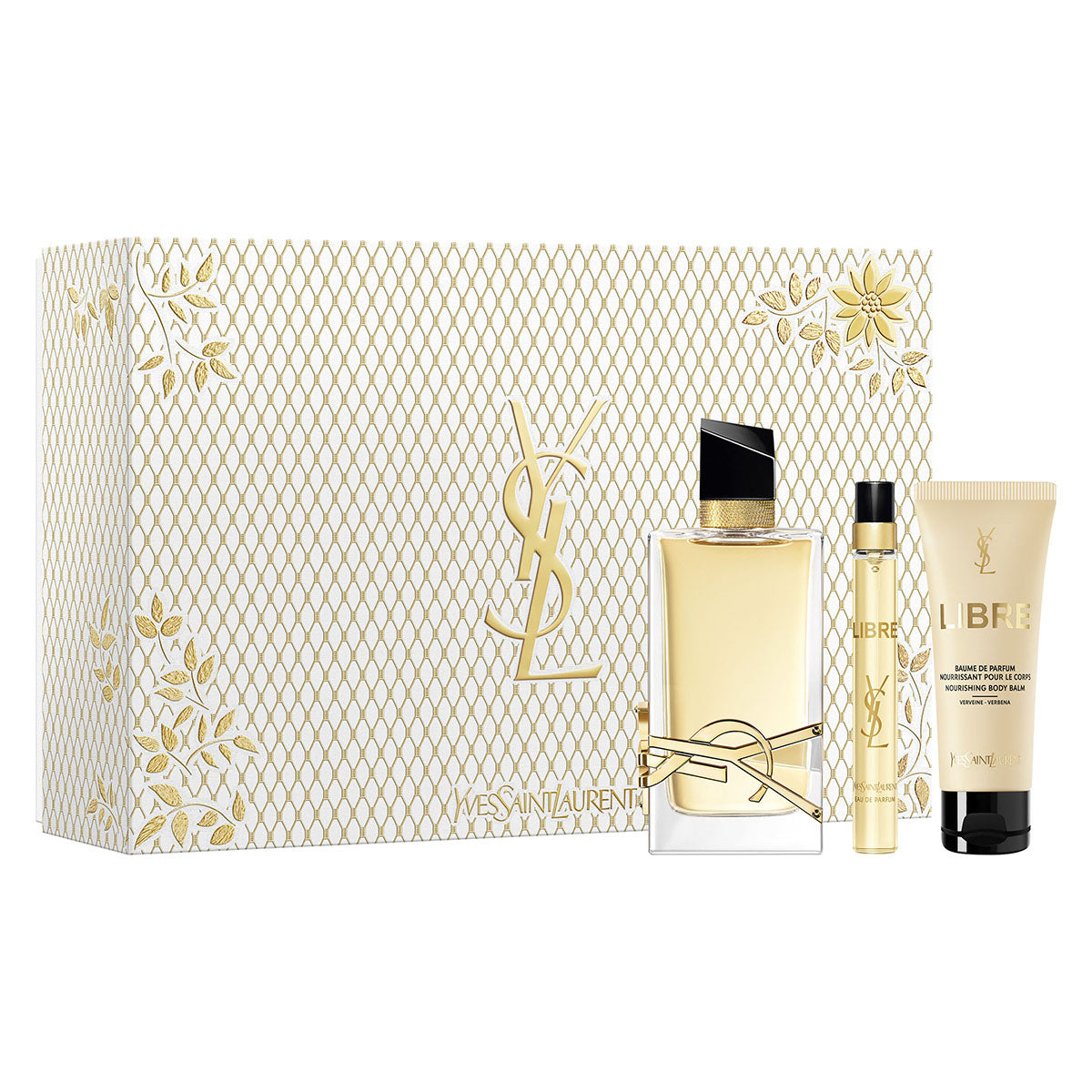 Yves Saint Laurent LIBRE コフレセット 3本セット Ladies LIBRE EAU DE PARFUM 90ml Gift Set – Edgars