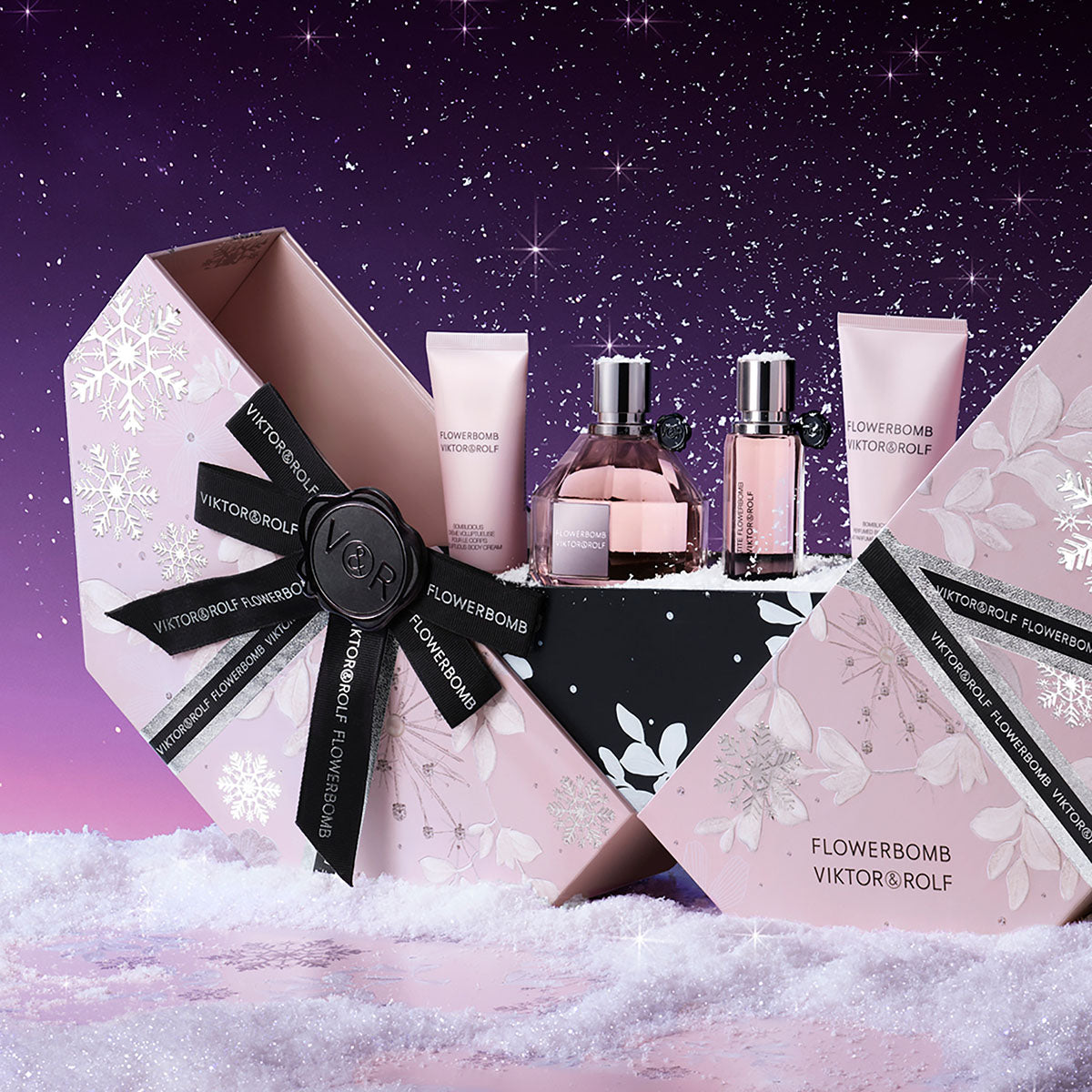 Ladies Flowerbomb Eau de Parfum 100ml Luxury Giftset – Edgars