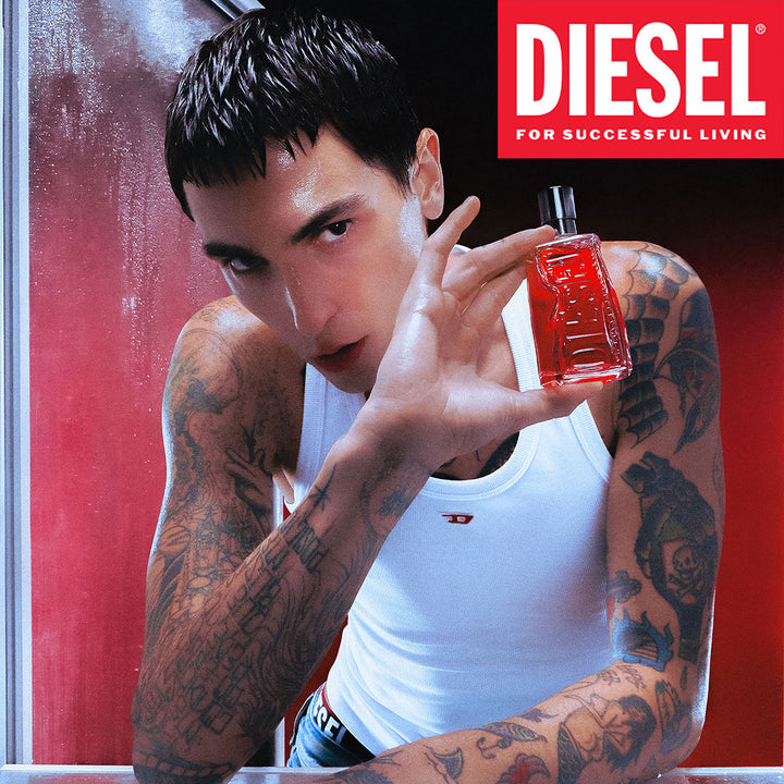 Diesel D Red Eau de Parfum 100ml Giftset