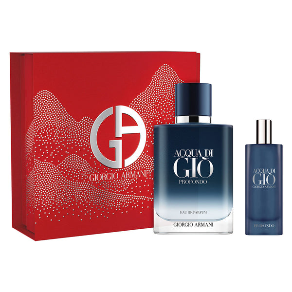 Mens Acqua Di Gio Profondo Eau de Parfum 100ml Gift Set – Edgars
