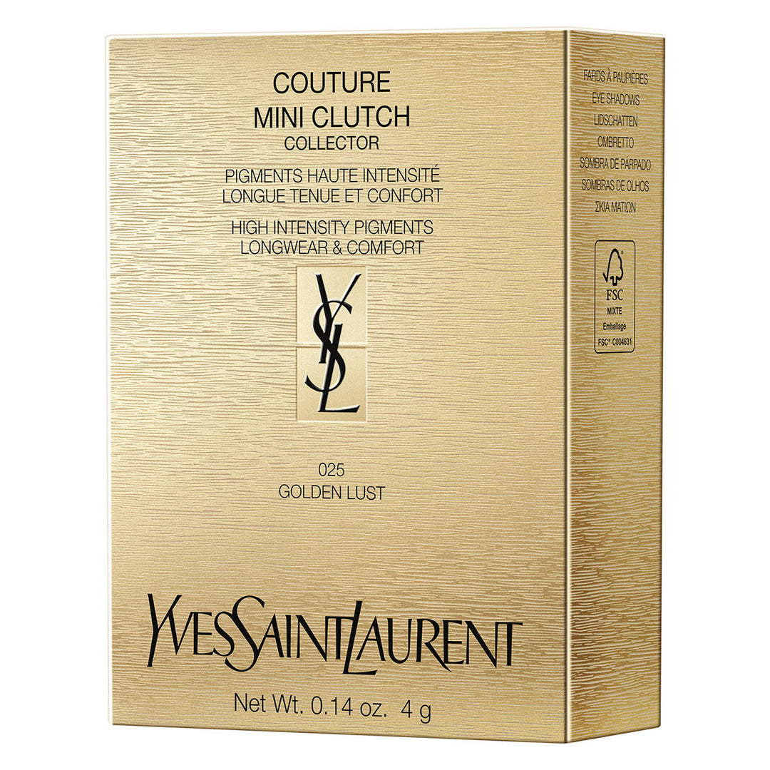 Limited-edition COUTURE MINI CLUTCH -  Shade #025 Golden Lust