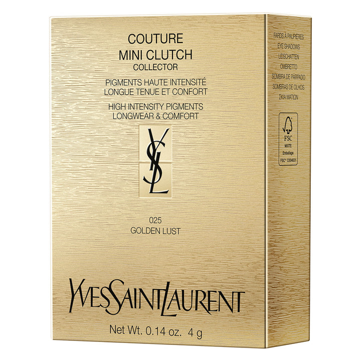 Limited-edition COUTURE MINI CLUTCH -  Shade #025 Golden Lust