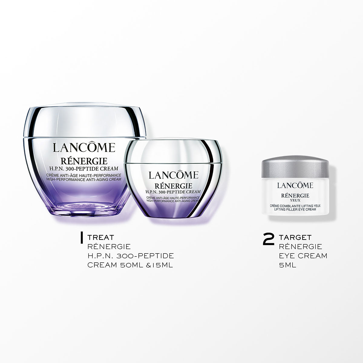Ladies Lancôme Renergie H.P.N. 300 Peptide Cream Set - Holiday