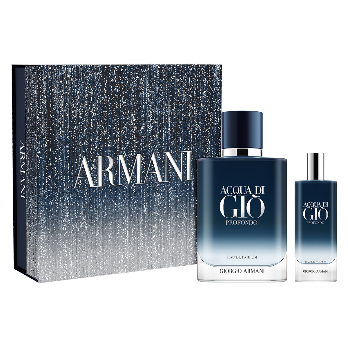 Mens Aqcua Di Gio Profondo Eau de Parfum - Holiday 2025 Gift Set