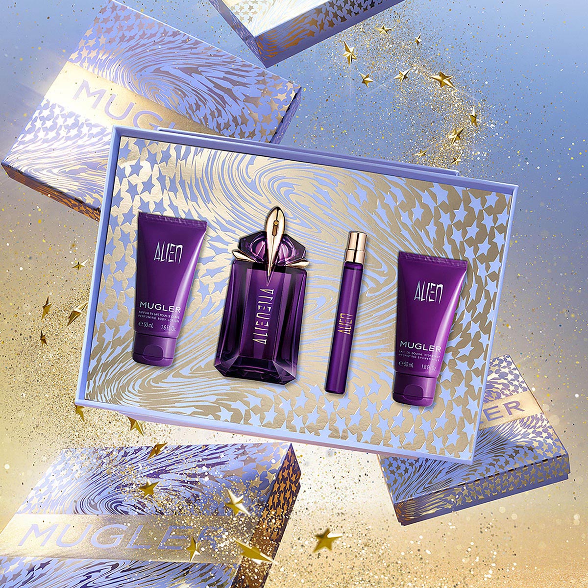 MUGLER ALIEN 香水セット Ladies Alien Eau de Parfum 4-Piece Gift Set – Edgars