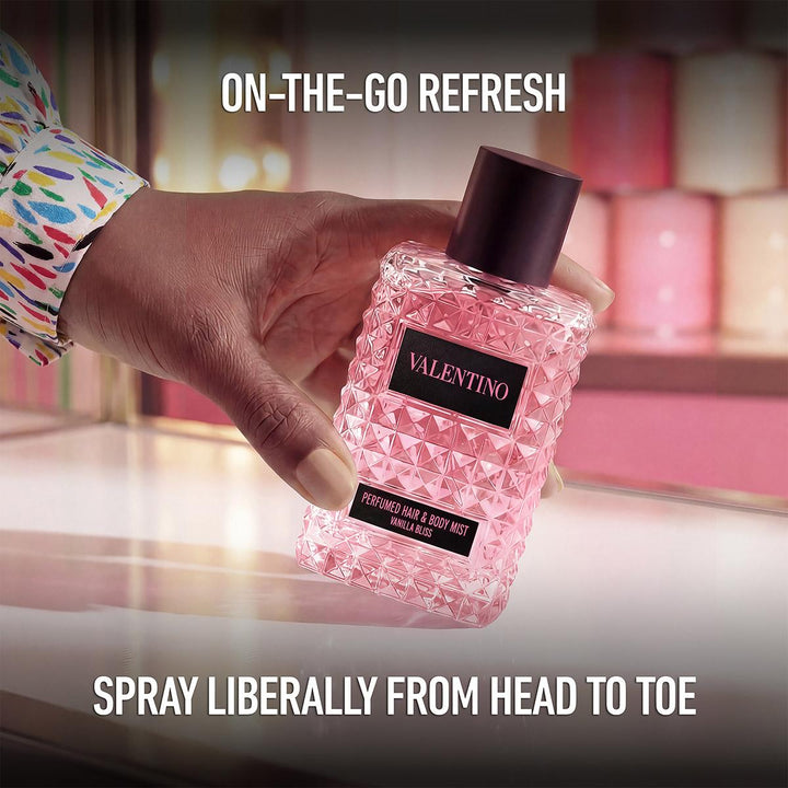 Born in Roma Hair and Body Mist Vanilla Bliss An Ambery Gourmand Scent