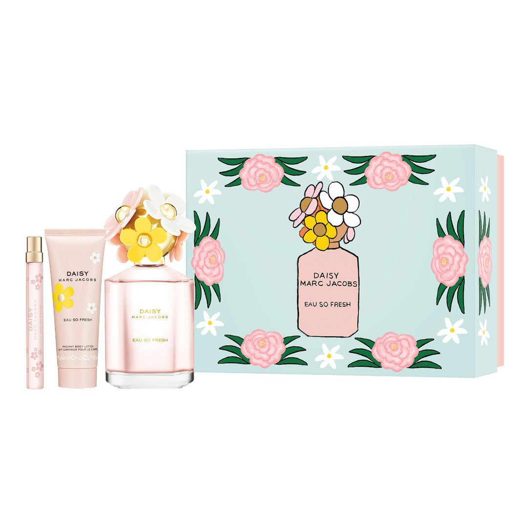 Marc Jacobs Eau So Fresh Set Eau de Toilette 125ml + 75ml Body Lotion + 10ml