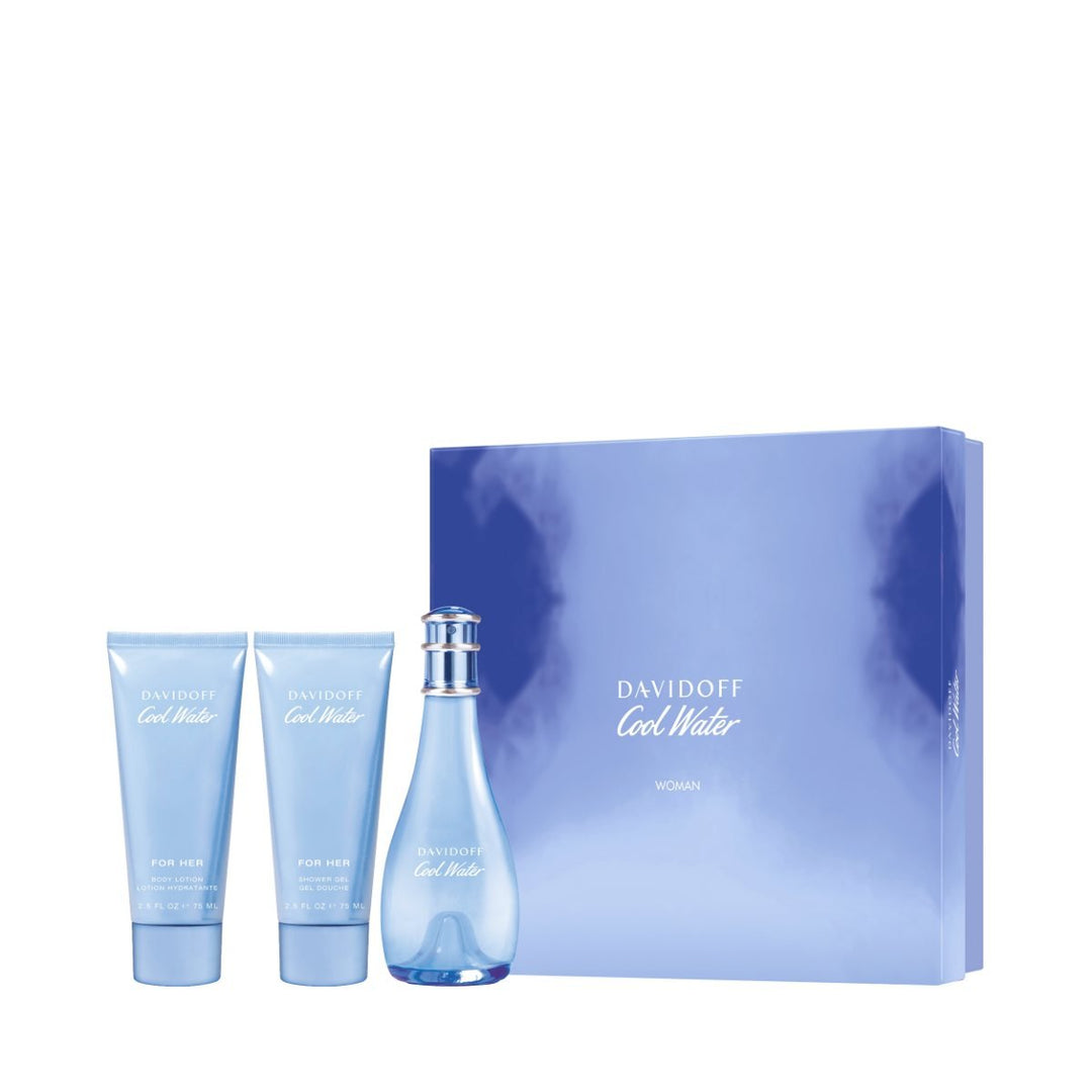 Coolwater Woman  Eau de Toilette 3 Piece Gift Set