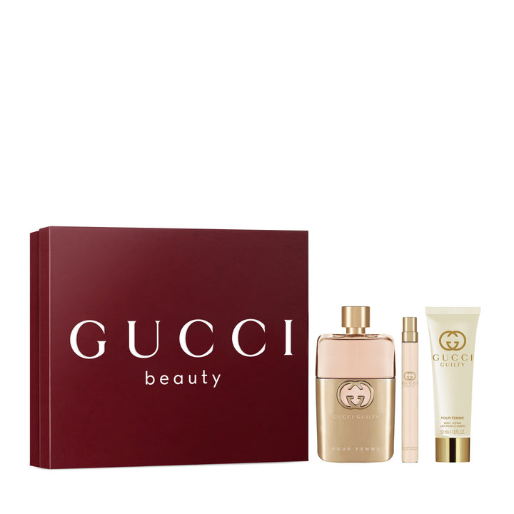 Guilty Pour Femme Eau de Parfum 90ML - 3 Piece Gift Set