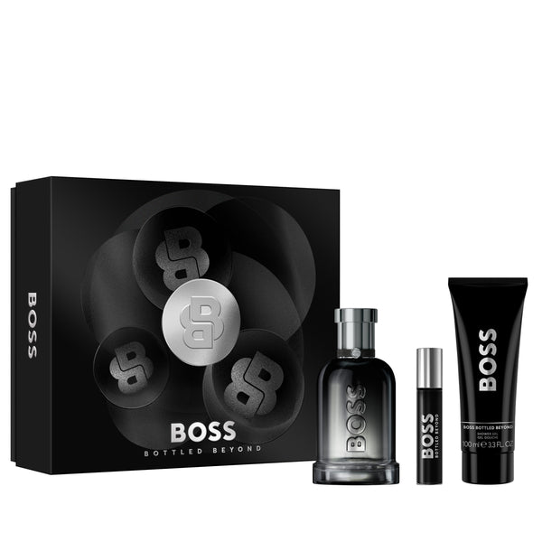 Mens BOSS Bottled Beyond Eau de Parfum and Shower Gel for Men Trio