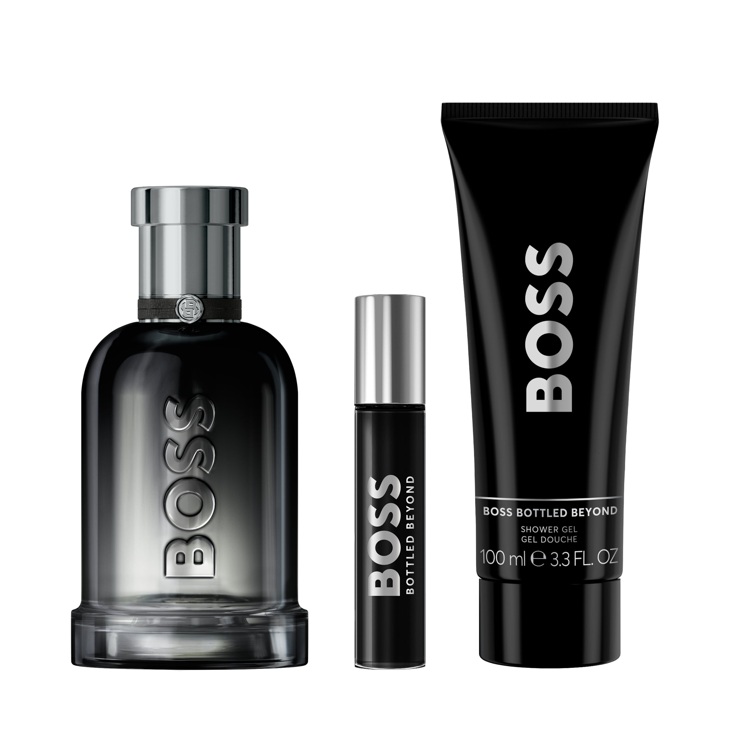 Mens BOSS Bottled Beyond Eau de Parfum and Shower Gel for Men Trio