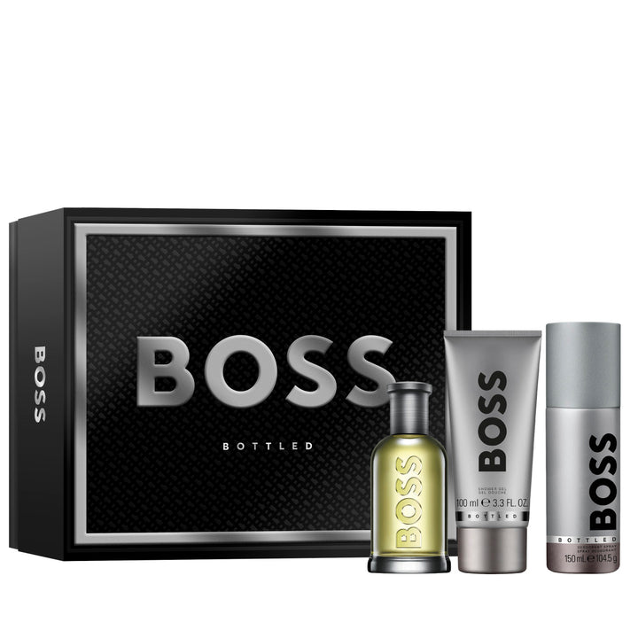 BOSS Men's 3-Pc. BOSS Bottled Festive Gift Set