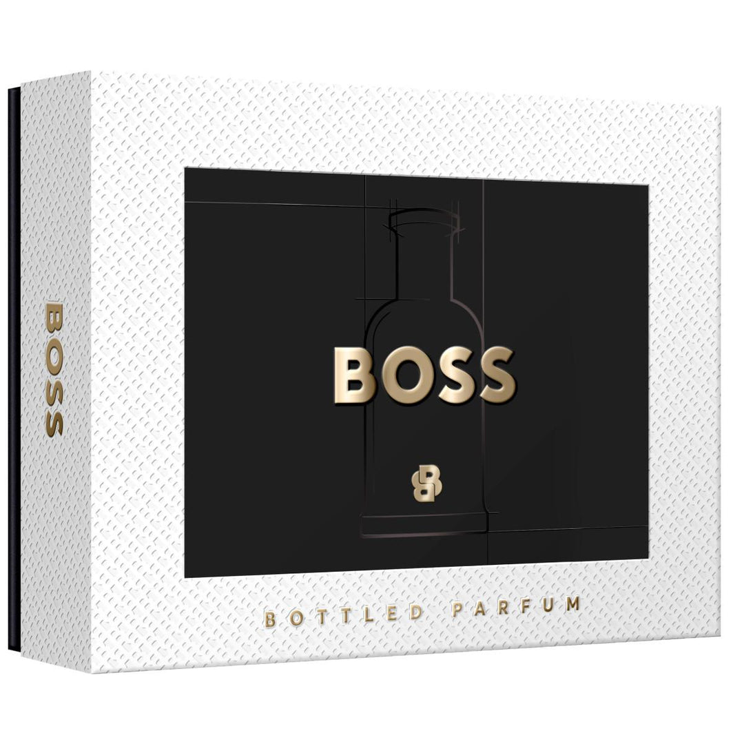Bottled Parfum, Shower Gel, and Deodorant Stick for Men Trio Gift Set