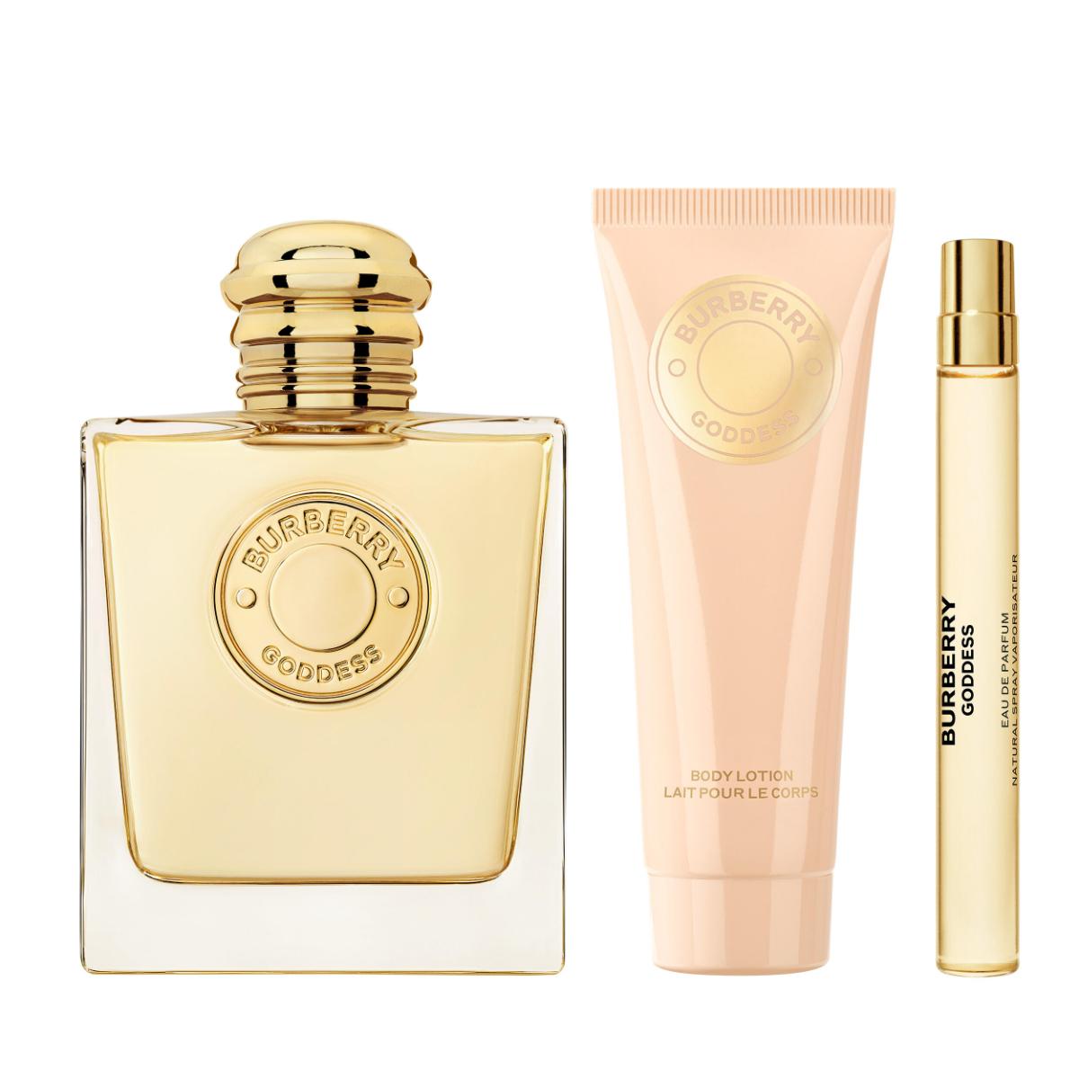 Ladies Goddess Eau de Parfum for Women & Body Lotion Trio Gift Set