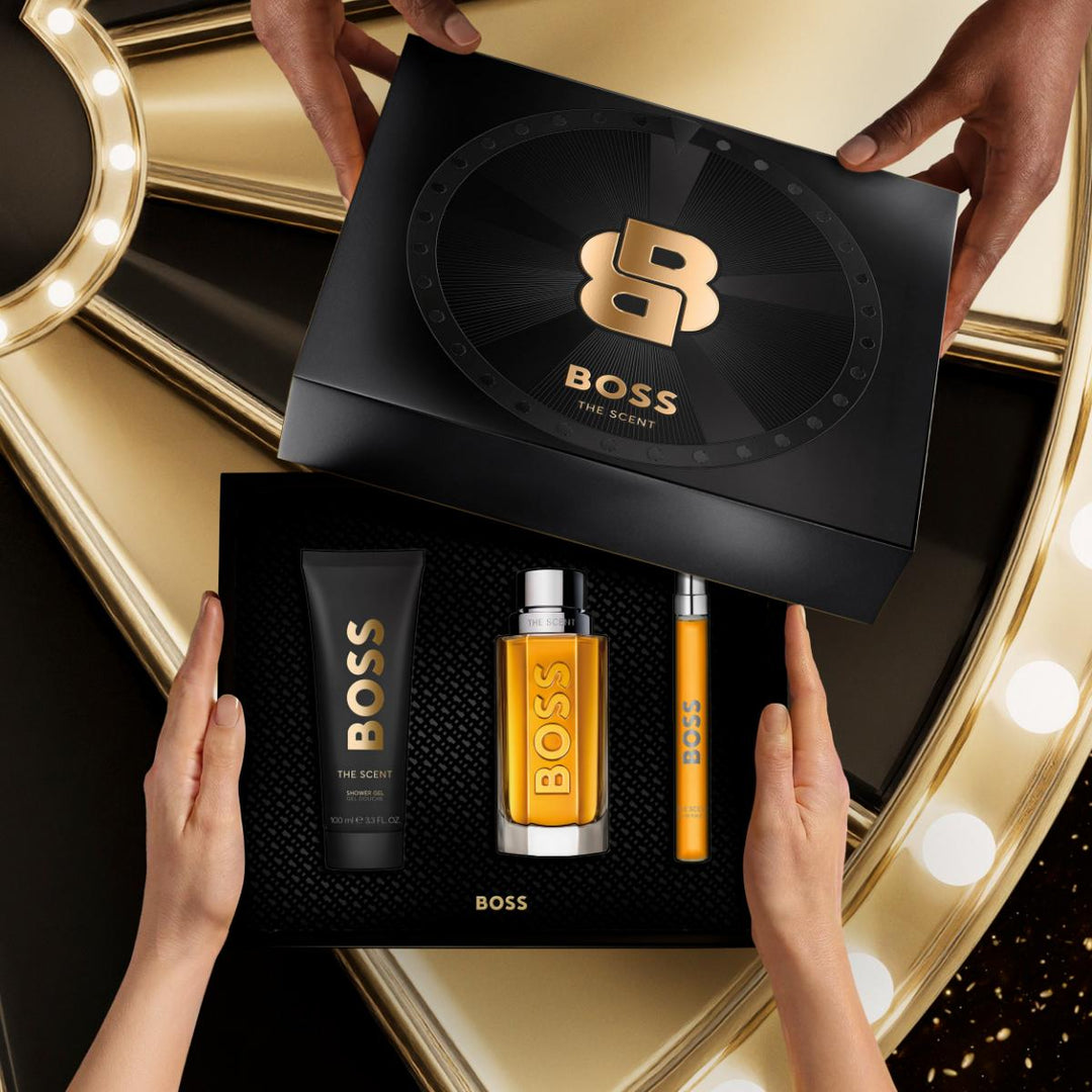 The Scent Eau de Toilette for Men and Shower Gel Trio Gift Set