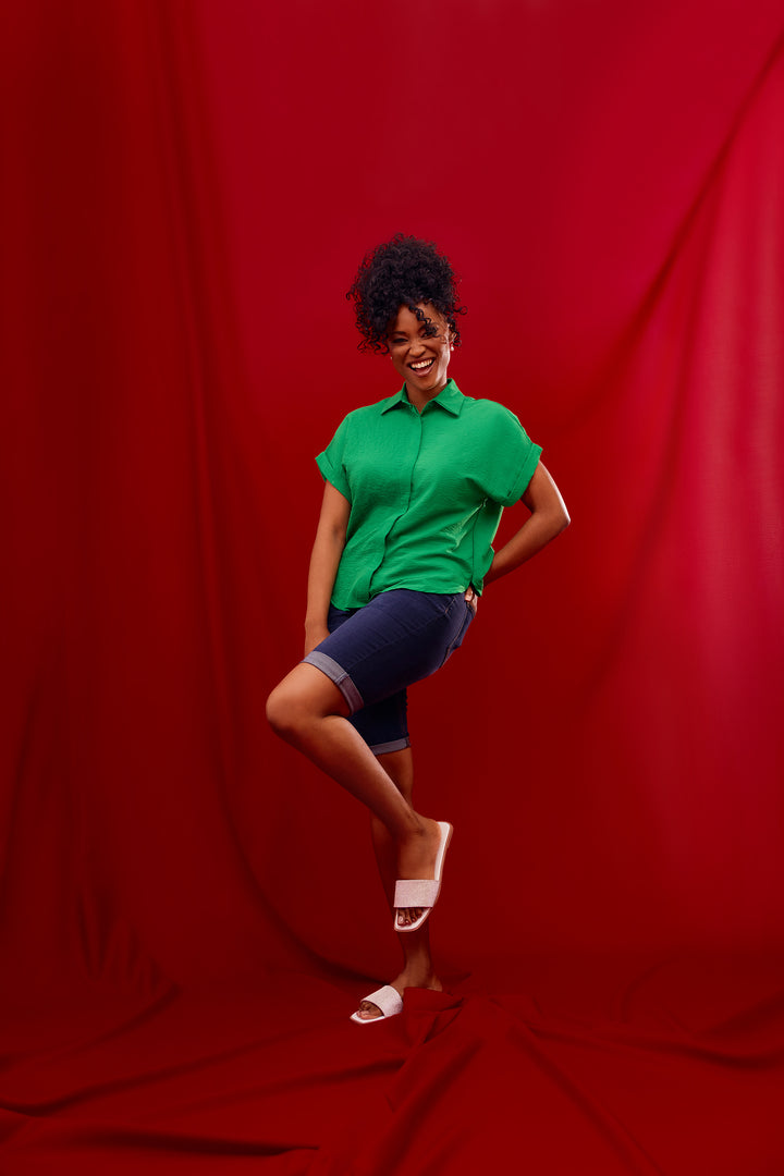 Easy Wearing Shirt - Emerald