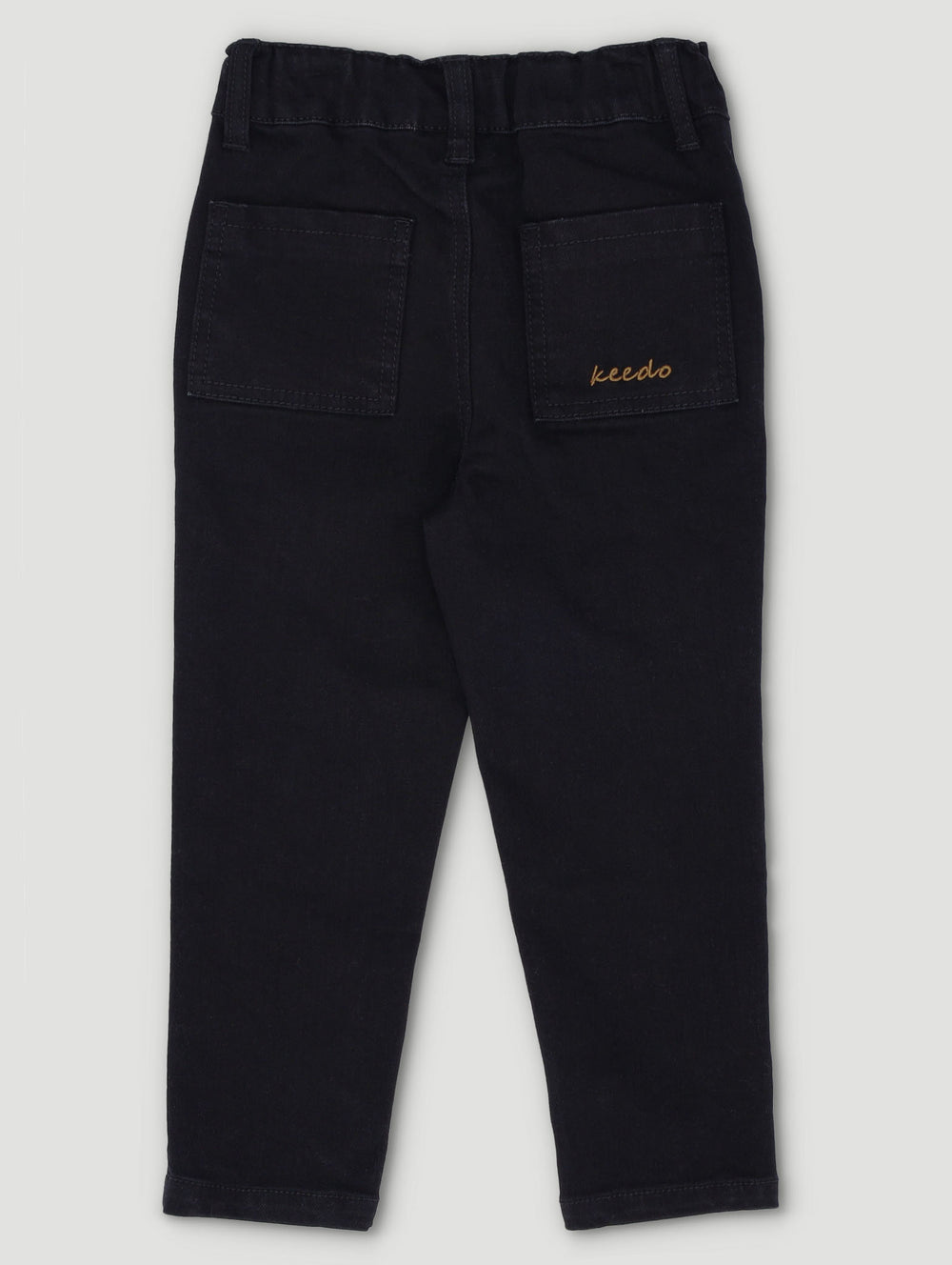 Keedo Girls Denim Skinny Jean - Black