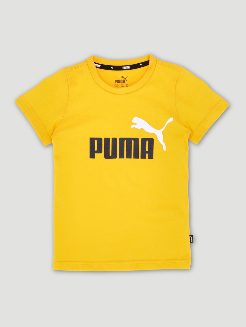 Pre-Boys Cat Tee - Yellow