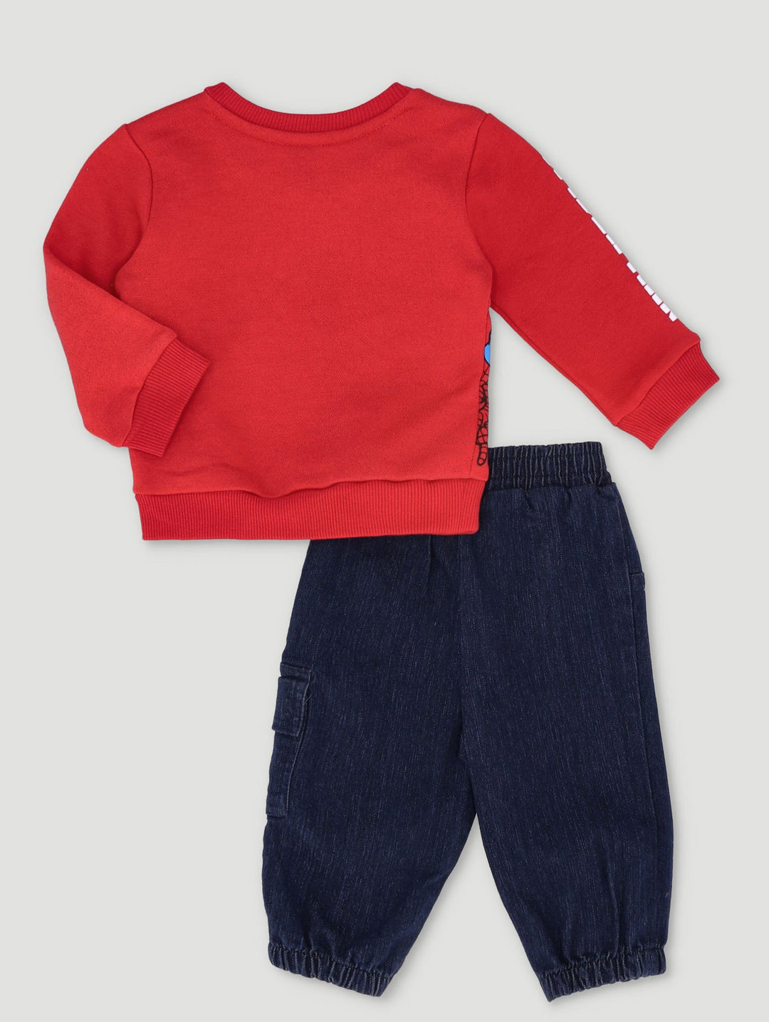 Baby Boys Occasion Spideyman Denim & Top Set